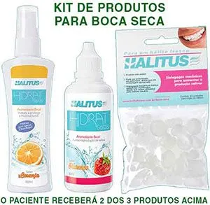 Kit de Produtos Halitus para Boca Seca